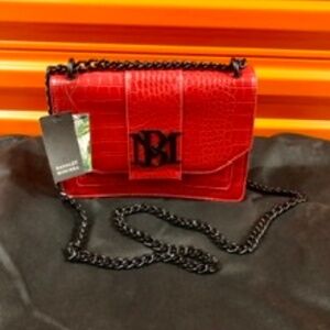 Badgley Mischka Crossbody Red Bag, S, NWT